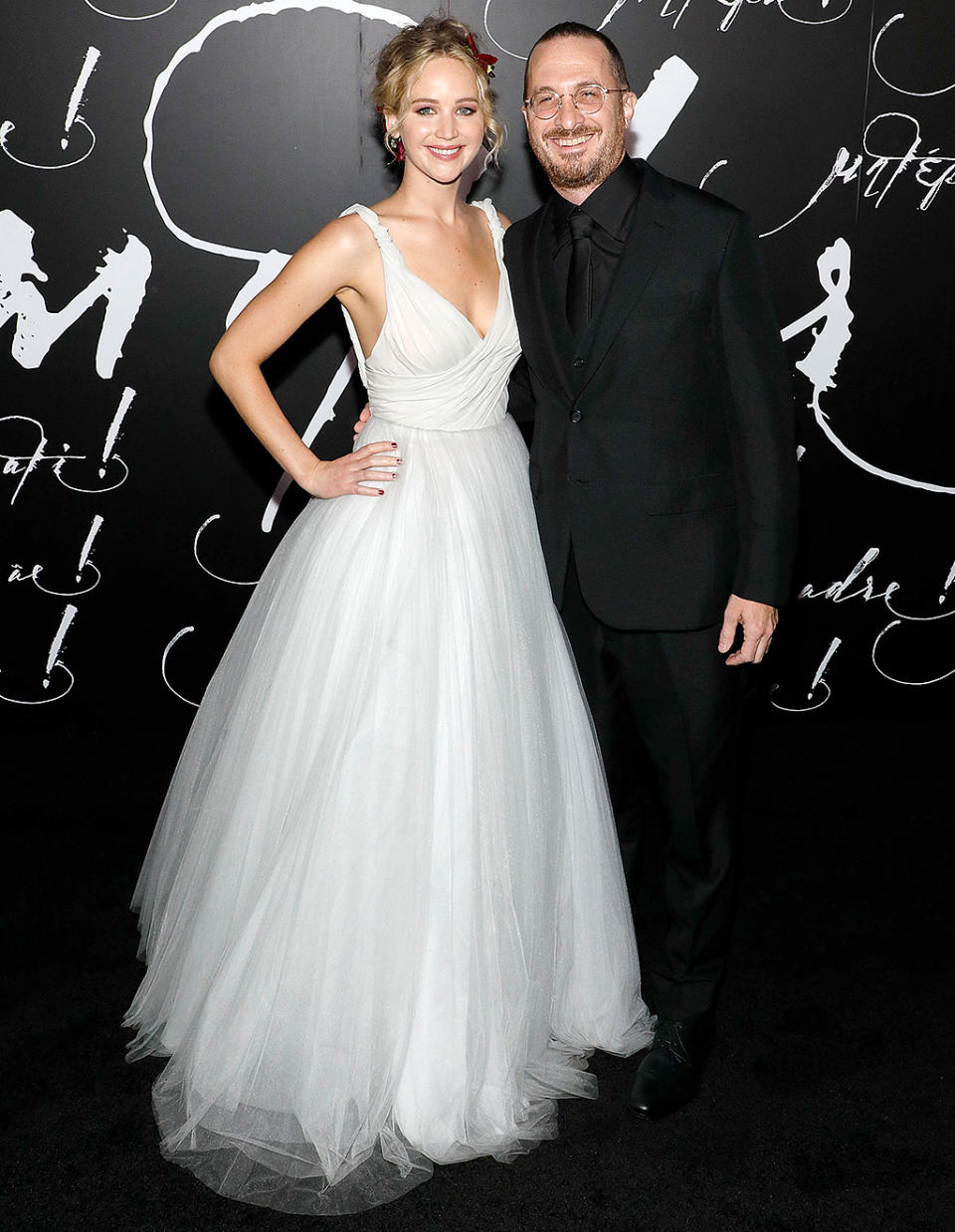 Jennifer Lawrence and Darren Aronofsky