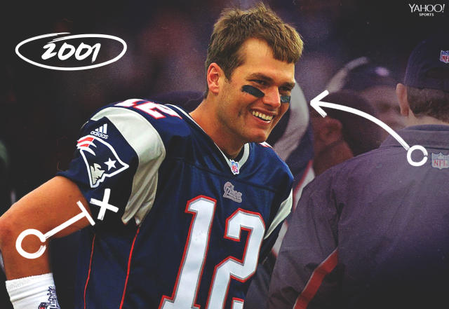 Tom Brady in 2001 vs. Tom Brady now : r/pics