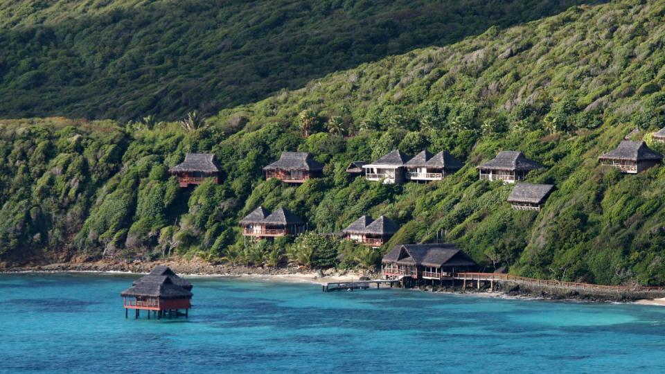 bungalows at canouan