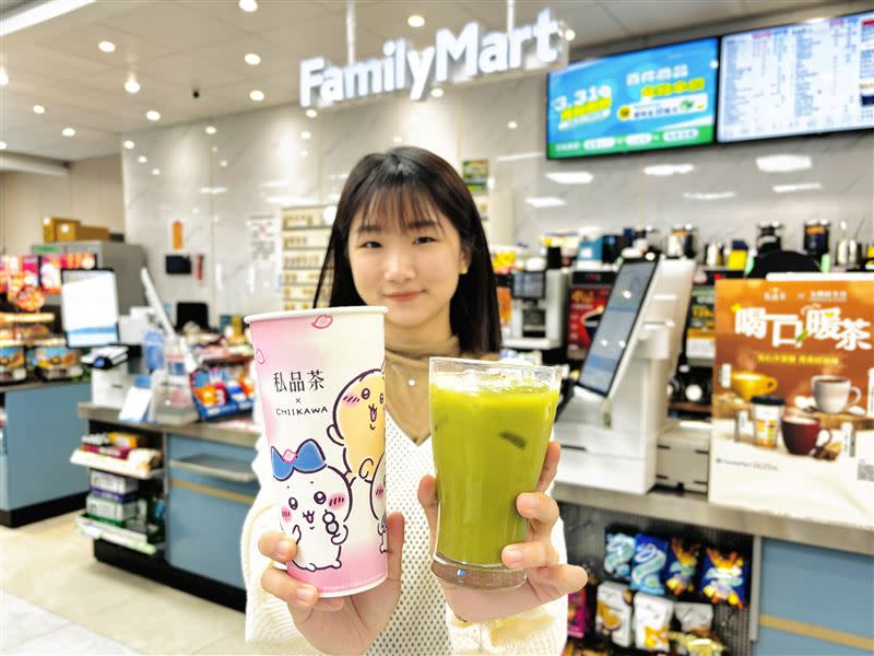 首推便利商店首見的私品茶「泰式綠奶茶」。（圖／超商業者提供）