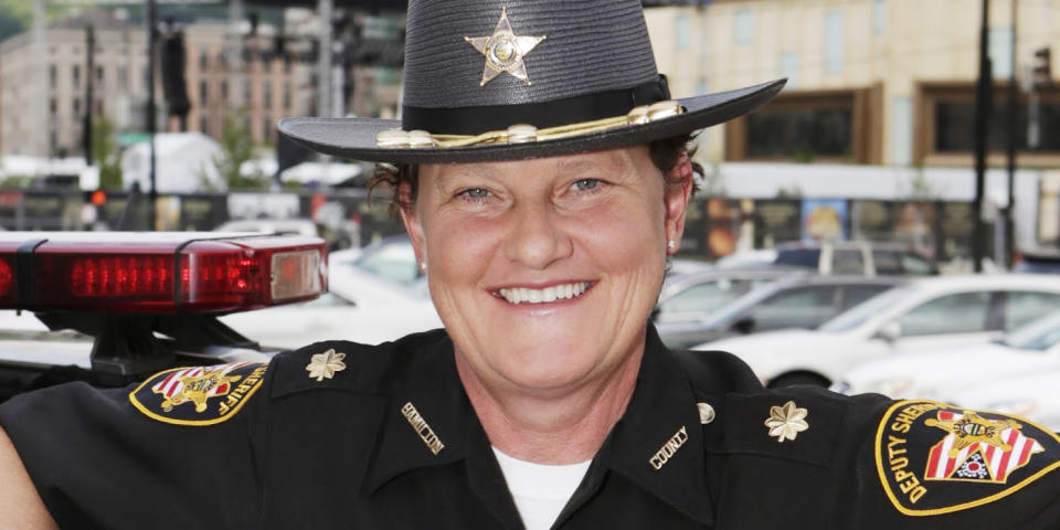 Charmaine McGuffey will be the first LGBTQ person and first woman to serve as sheriff of Hamilton County, Ohio. (Courtesy Charmaine McGuffey)