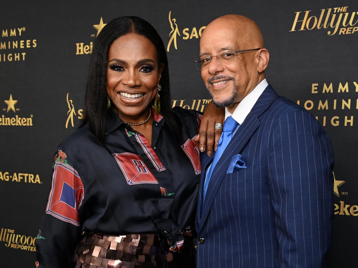 Sheryl Lee Ralph and United States Senator Vincent J. Hughes (D-PA) attend The Hollywood Reporter, SAG-AFTRA and Heineken Celebrate Emmy Award Contenders at Annual Nominees Night on September 10, 2022 in West Hollywood, California