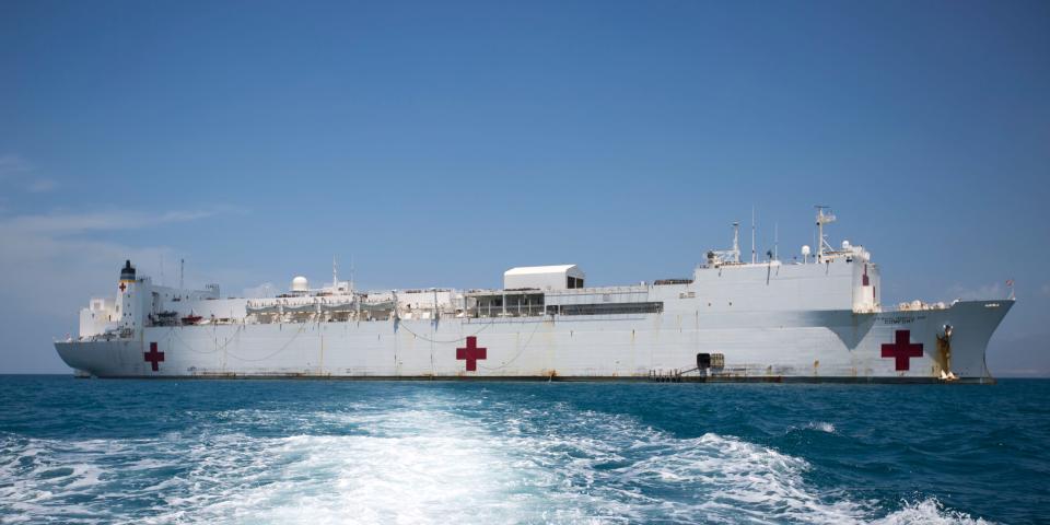 USNS Comfort in 2015