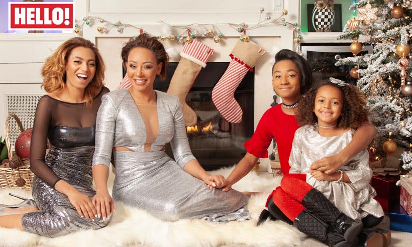 EXCLUSIVE: Mel B reveals this Christmas is a million miles away from the nightmare of last year
