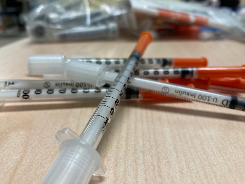 Earlier this month, Saskatchewan announced it would require needle exchanges to collect used needles before giving out clean ones, and would stop funding free pipes for drug users. (Matt Duguid/CBC - image credit)