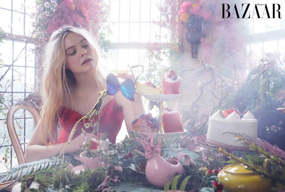 Harper’s Bazaar UK/Alexi Lubomirski Elle Fanning in Harper