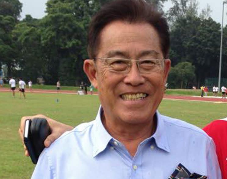 Loh Siang Piow, alias Loh Chan Pew, 75, had been found guilty after trial of two charges of molesting a then 18-year-old athlete. (Photo: Singapore Athletics Facebook page)