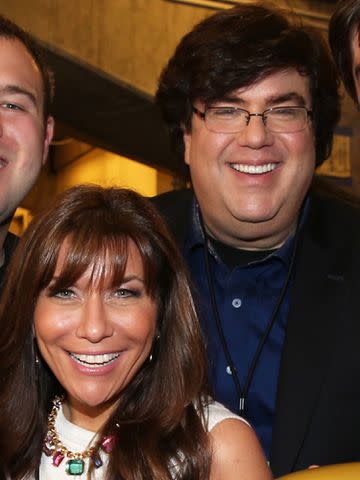 <p>Mark Davis/KCA2014/Getty</p> Dan Schneider and Lisa Lillien at Nickelodeon's 27th Annual Kids' Choice Awards on March 29, 2014 in Los Angeles, California.