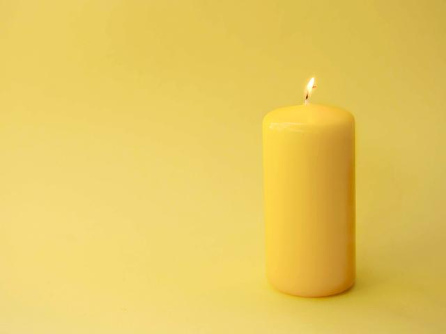 How to Make a Butter Candle