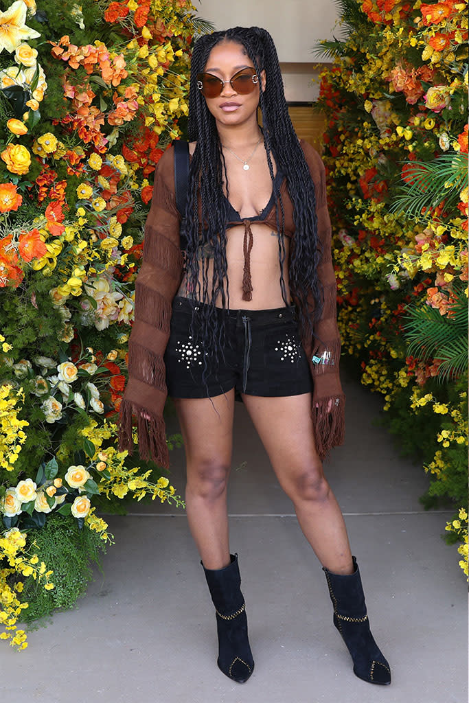 Keke Palmer at Rachel Zoe’s ZOEasis party. - Credit: Shutterstock for BDG