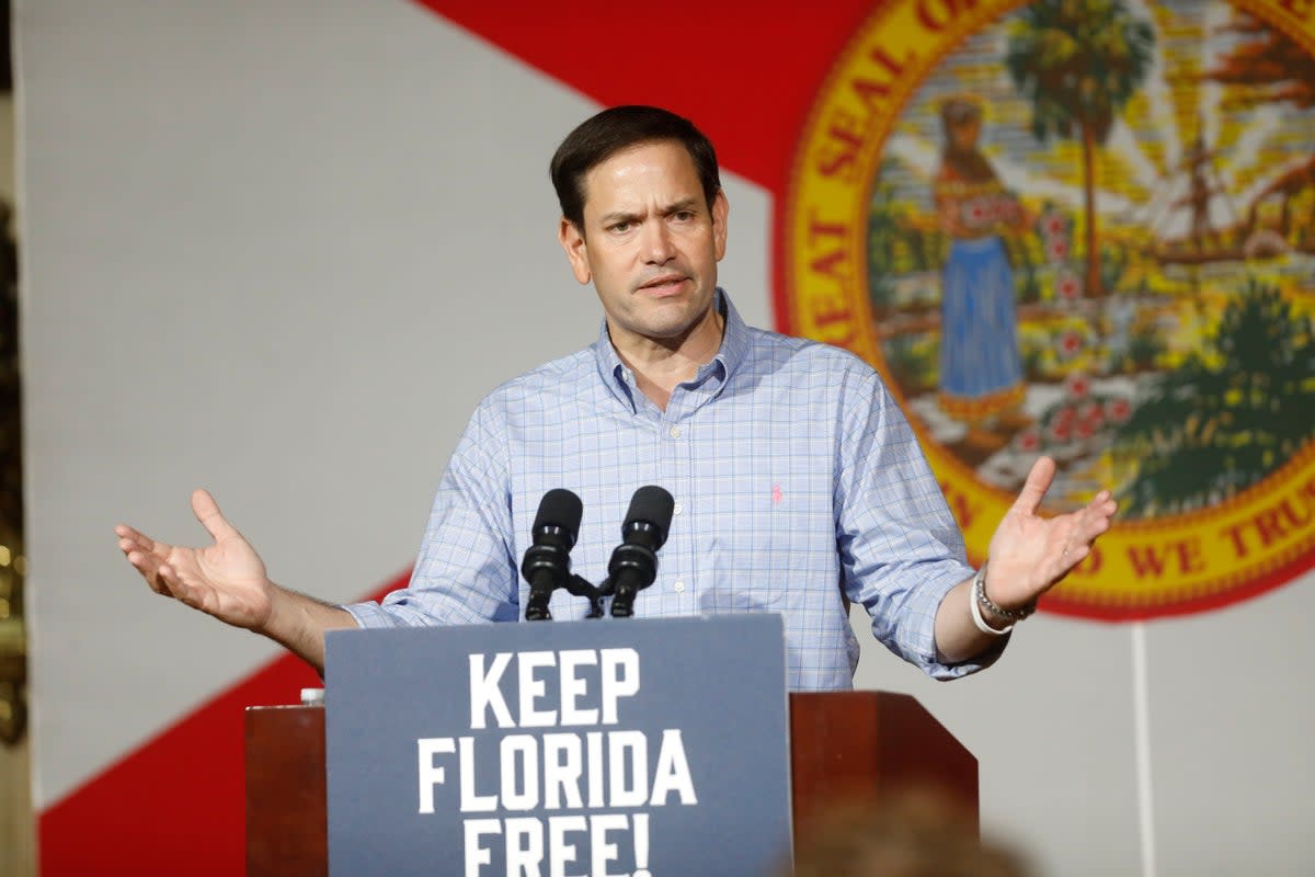 Marco Rubio stood against Trump for the nomination in 2016 (Getty Images)