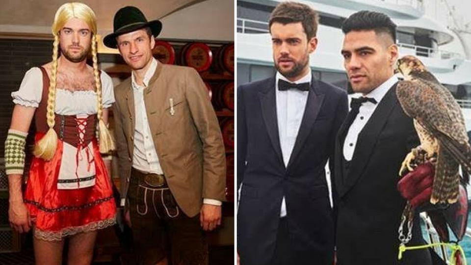 Jack Whitehall made the likes of Thomas Muller and Radamel Falcao earn their money