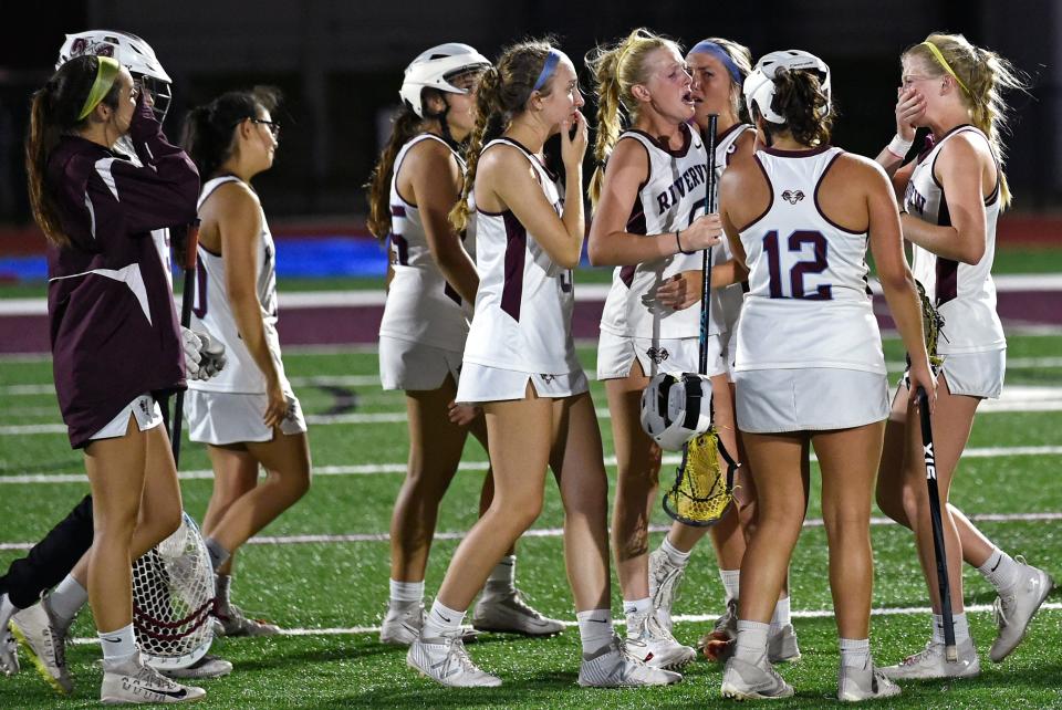 A tough one-point loss for the Riverview Rams ladies as Sickles Gryphons won 6-5 over the Rams during a playoff game at the Ram Bowl in Sarasota on Friday, April, 22, 2022.