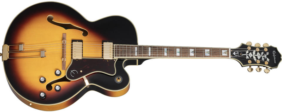 Epiphone Broadway 2023 – now available in Wine Red and Vintage Sunburst