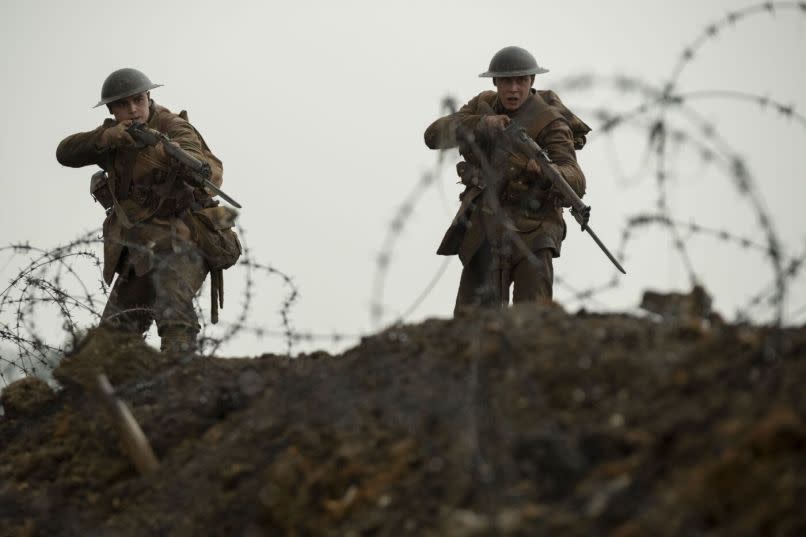 1917, Sam Mendes, World War I, George MacKay, Sam Mendes, War, George MacKay, Dean-Charles Chapman