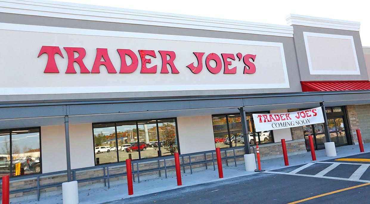 The new Trader Joe's location at Hanover Crossing is just yards from the former location.