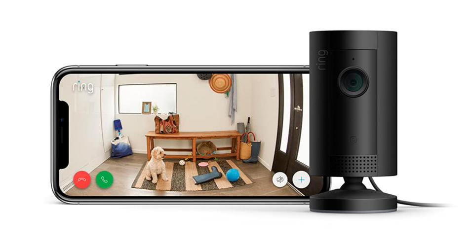 La Ring Indoor Cam es una de las mejores cámaras de seguridad del mercado- Imagen: Amazon México