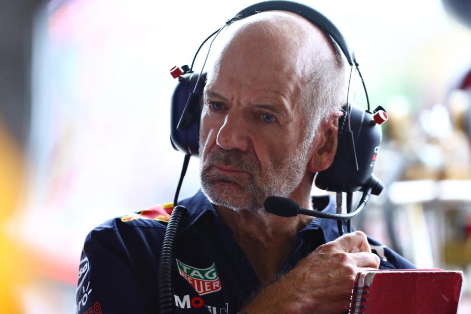 Adrian Newey has reportedly signed a contract extension at Red Bull (Getty Images)
