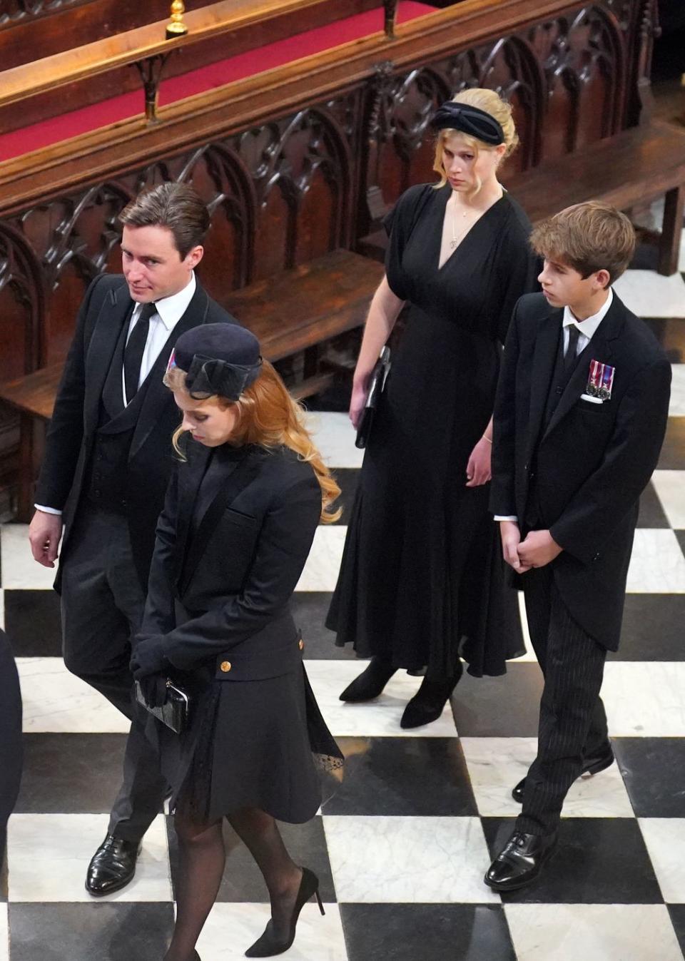 Lady Louise Windsor & James, Viscount Severn