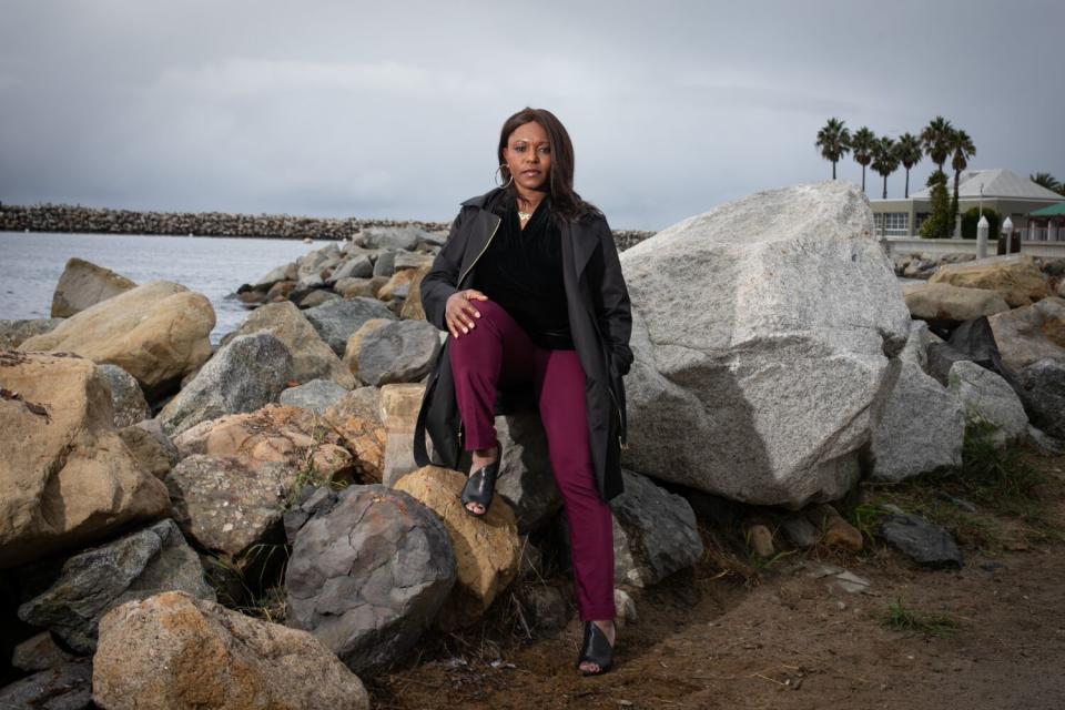 Tonya McKenzie, at Redondo Beach waterfront