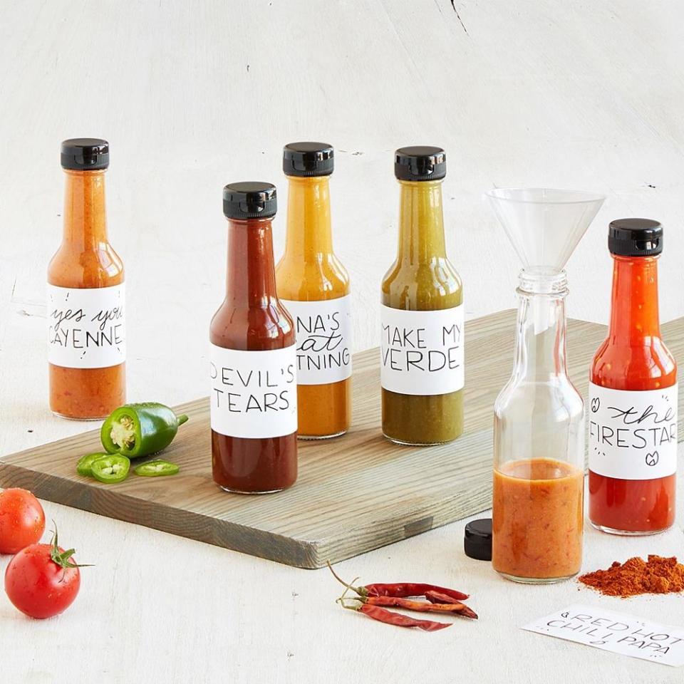 <p><a href="https://go.redirectingat.com?id=74968X1596630&url=https%3A%2F%2Fwww.uncommongoods.com%2Fproduct%2Fmake-your-own-hot-sauce-kit&sref=https%3A%2F%2Fwww.goodhousekeeping.com%2Fholidays%2Fvalentines-day-ideas%2Fg3077%2Fvalentines-day-gifts-for-him%2F" rel="nofollow noopener" target="_blank" data-ylk="slk:Shop Now;elm:context_link;itc:0;sec:content-canvas" class="link ">Shop Now</a></p><p>Make Your Own Hot Sauce Kit</p><p>uncommongoods.com</p><p>$48.00</p><span class="copyright">Uncommon Goods</span>