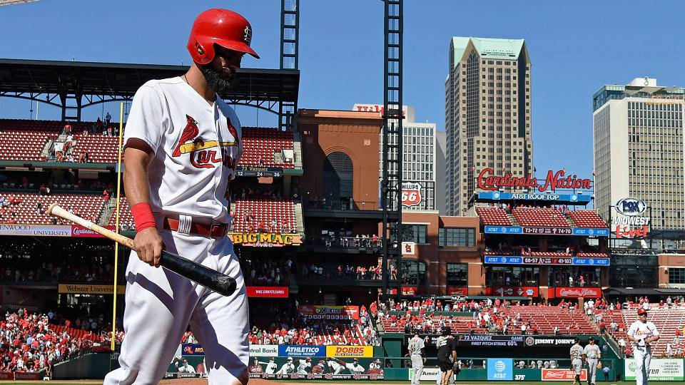 The Cardinals haven't been as hot in September as they were in August. (AP)