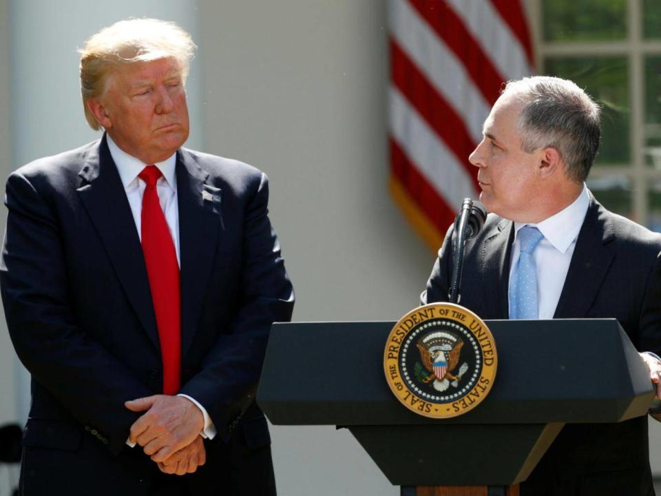 Scott Pruitt's spending and property dealings have raised eyebrows in Washington (Kevin Lamarque/Reuters)
