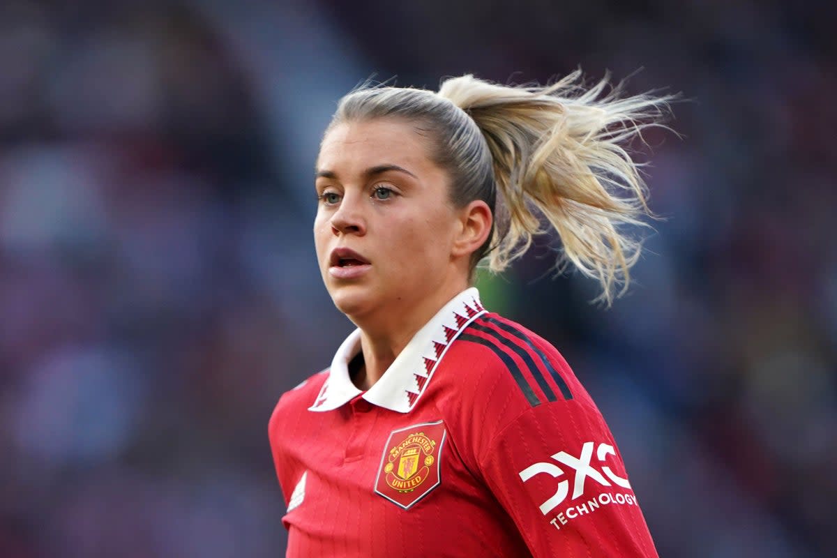Arsenal have submitted a world record bid for Manchester United’s Alessia Russo (Tim Goode/PA). (PA Wire)