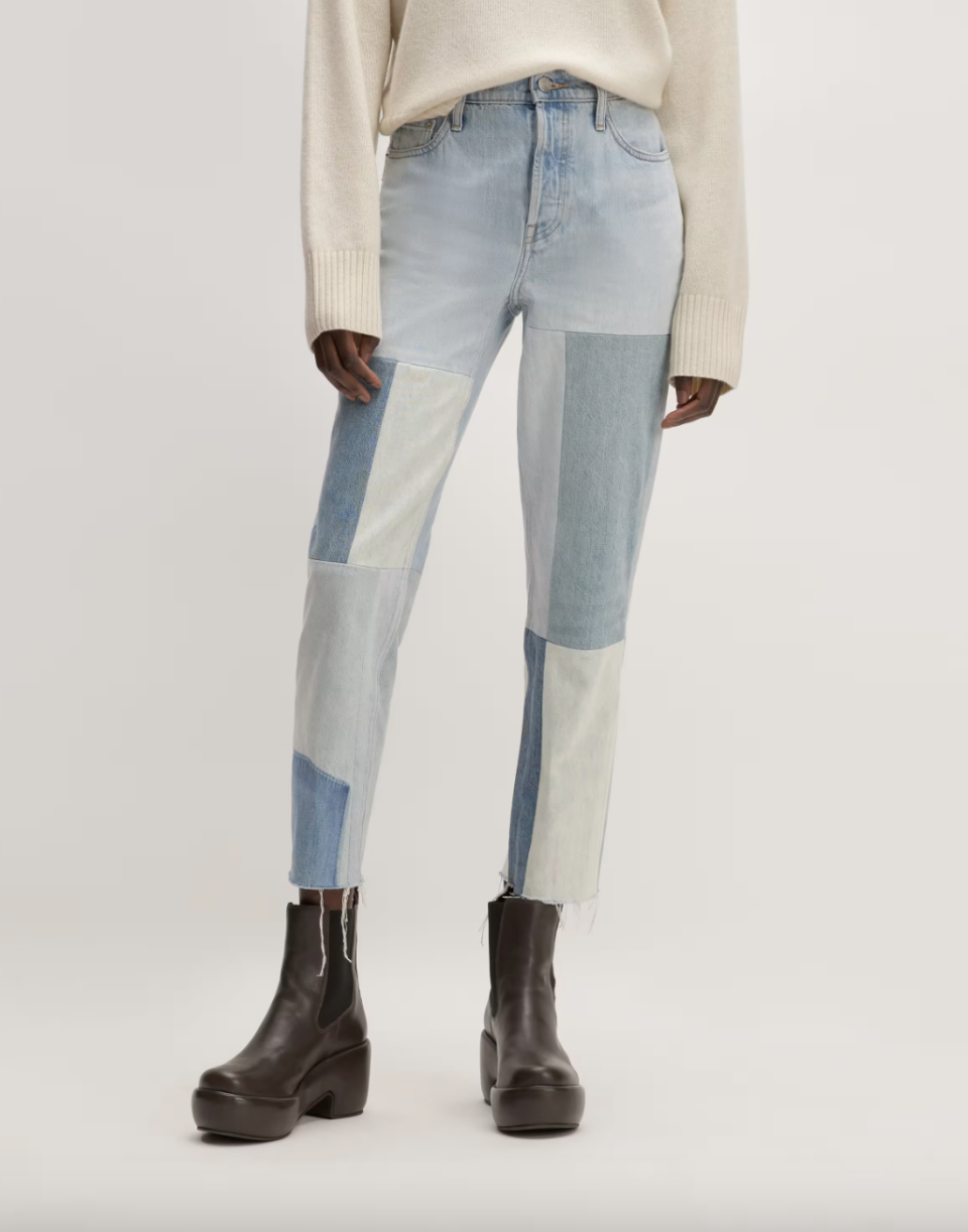 The ’90s Cheeky Mended Jean (photo via Everlane)