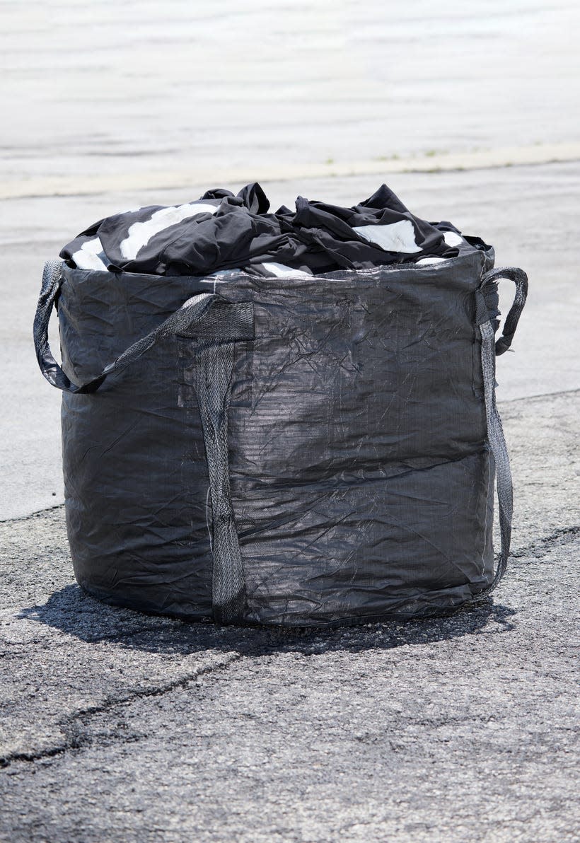 Recent images of Yeezy GAP clothes being displayed in large black bags have raised eyebrows among some on social media, with some pointing out the insensitivity of the bags’ resemblance to trash bags – and their possible allusion to homelessness.