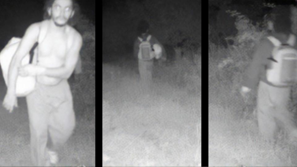 PHOTO: Escapee Danelo Cavalcante is seen in trail-cam video on the property of Longwood Gardens, Sept. 4, 2023, in Pennsylvania. (PA State Police via X)