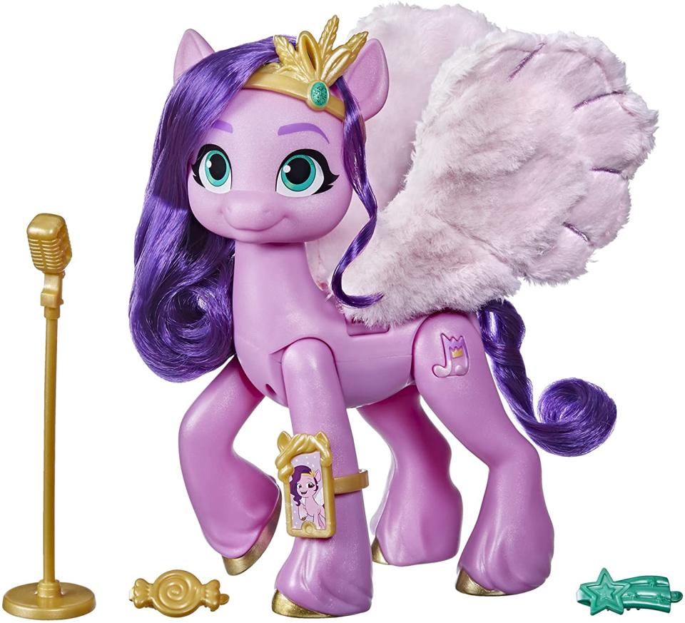 Hasbro My Little Pony: A New Generation Movie Singing Star Princess Petals. Image via Amazon.