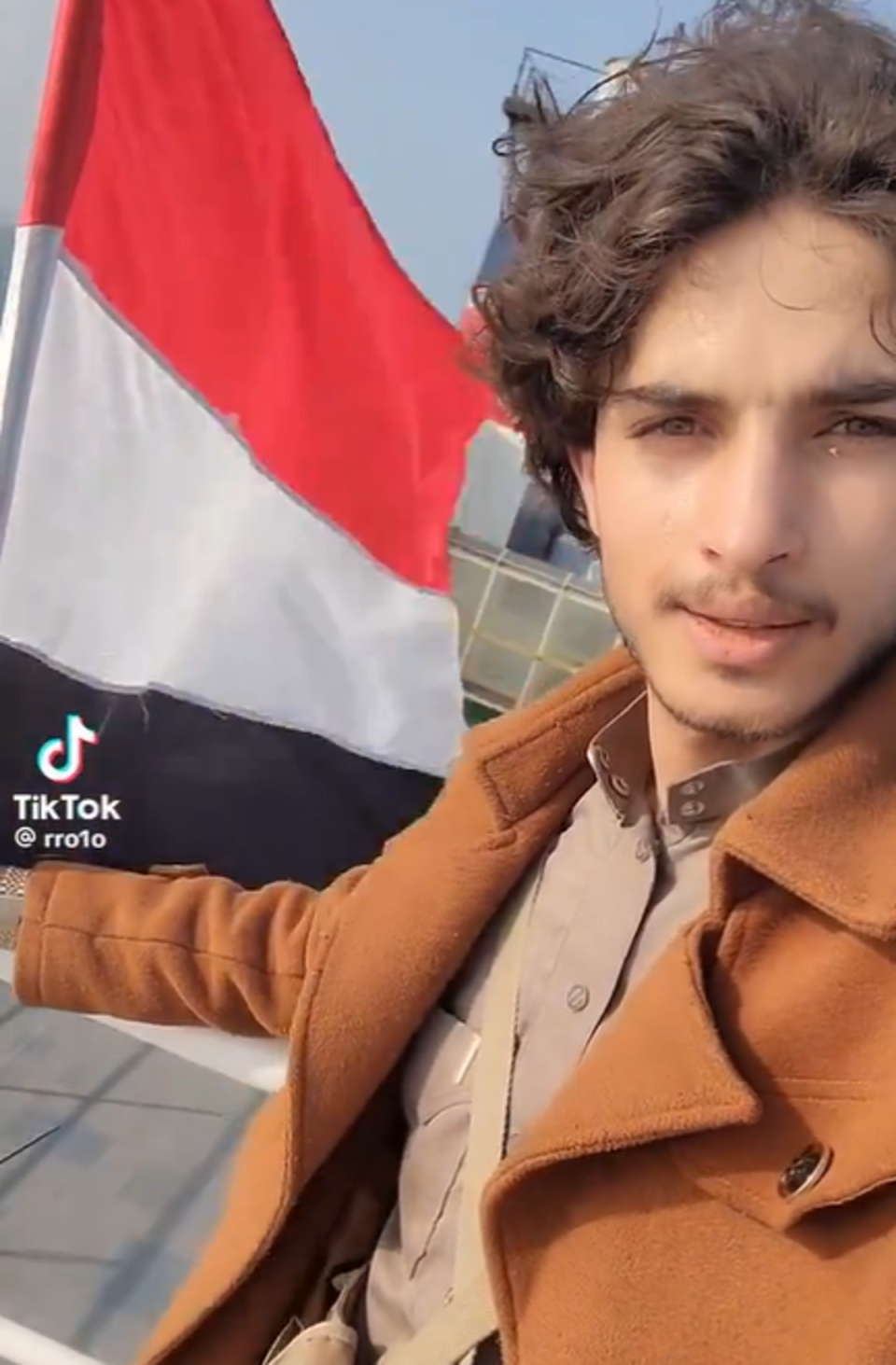 The video of the Yemeni pirate has been viewed over 11 million times (X/Twitter)