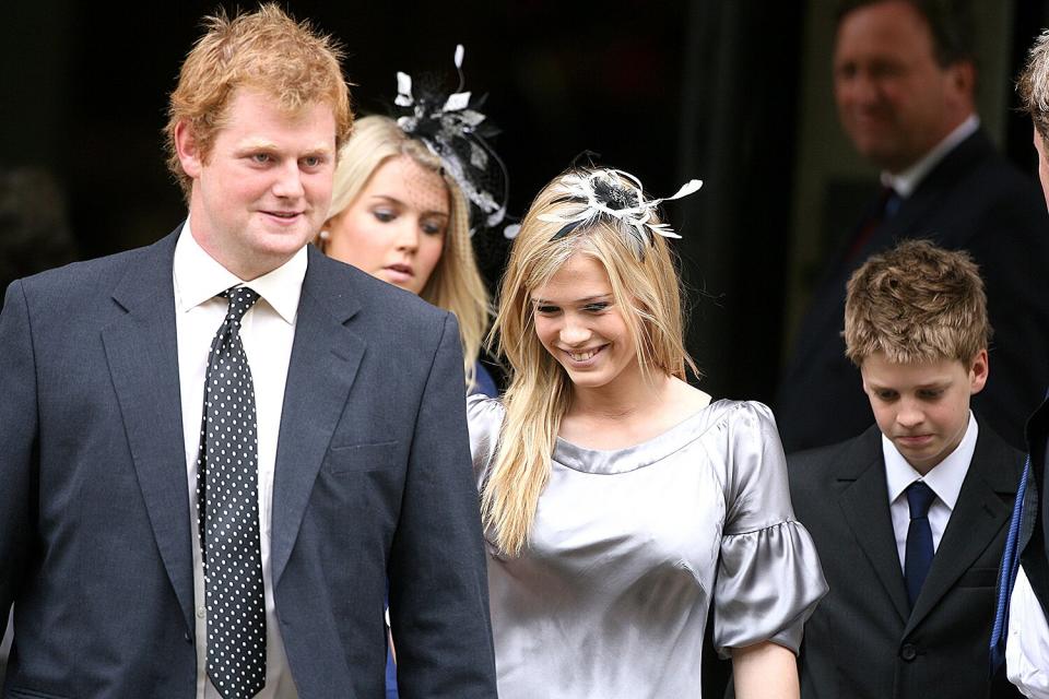 George McCorquodale,Kitty Spencer, Viscount Althorp, Lady Amelia Spencer, Lady Eliza Victoria Spencer and George Rupert Freud