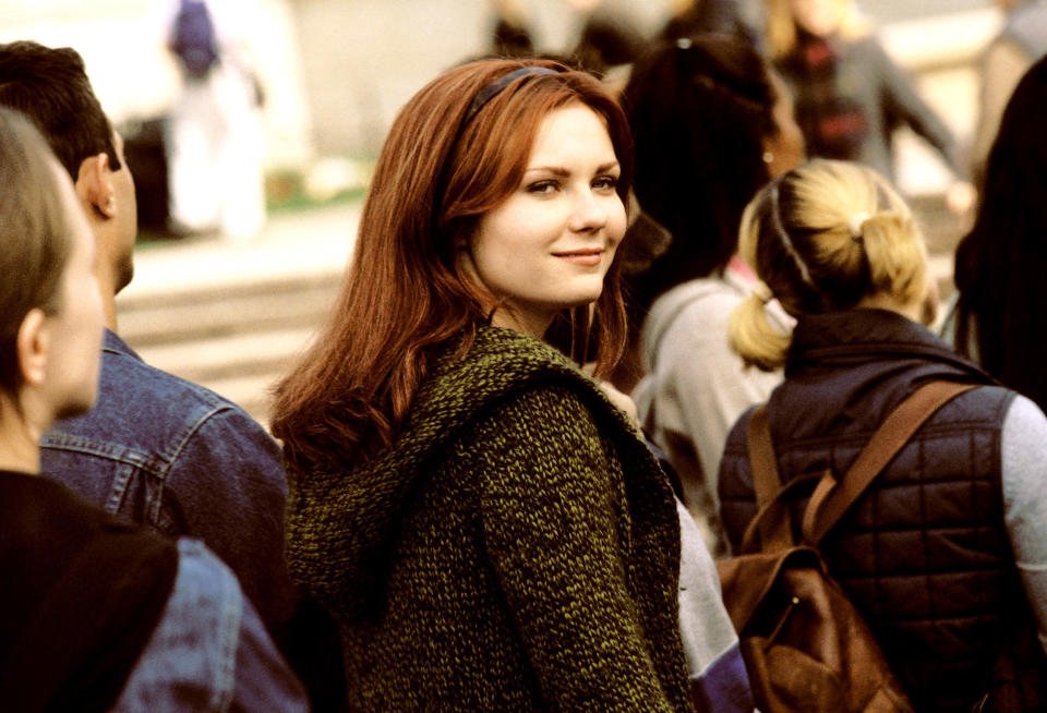 Kirsten Dunst as Mary Jane Watson in "Spider-Man."