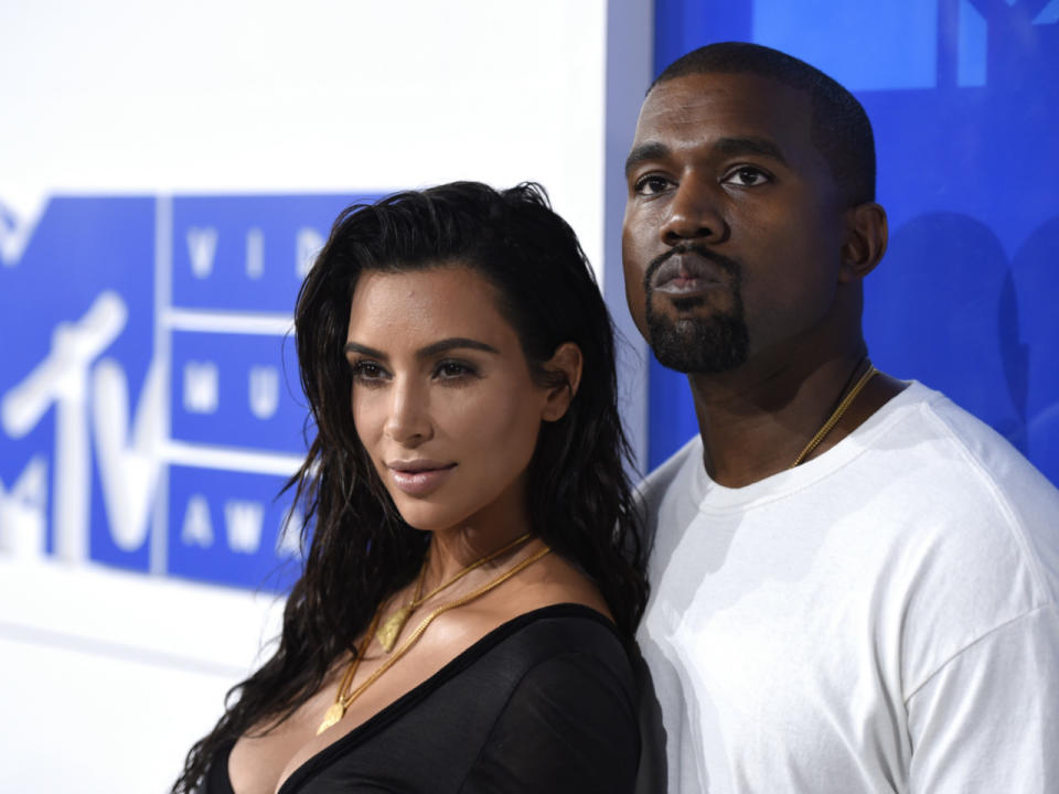 Kim Kardashian und Kanye West