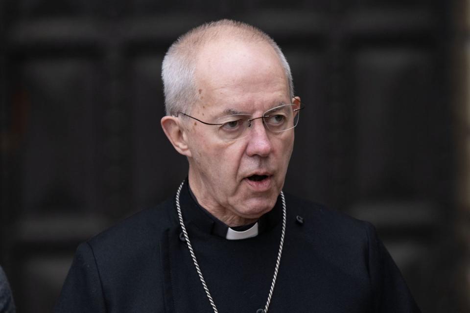 Justin Welby said the new definition of extremism ‘inadvertently threatens freedom of speech’ (PA Wire)