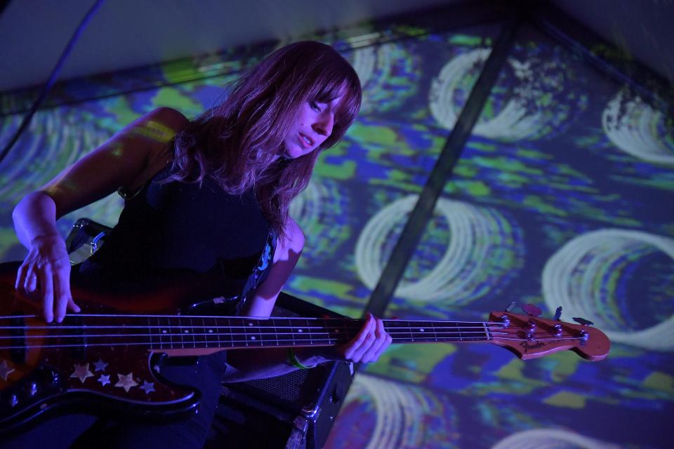 Ringo Deathstarr perform during the Levitation Showcase as part of the 2019 SXSW Conference and Festivals at Hotel Vegas on March 14, 2019 in Austin.