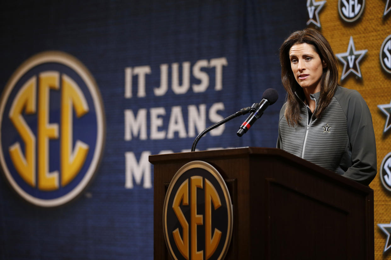 Vanderbilt head coach Stephanie White