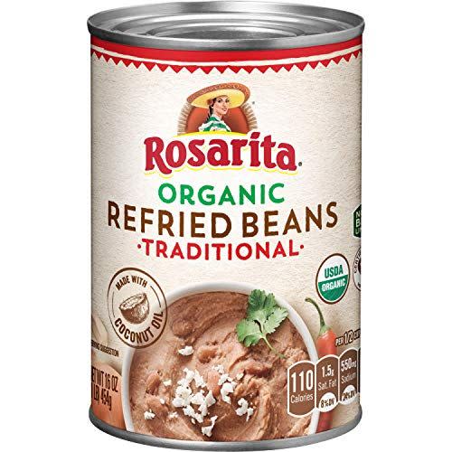 2) Rosarita Organic Refried Beans