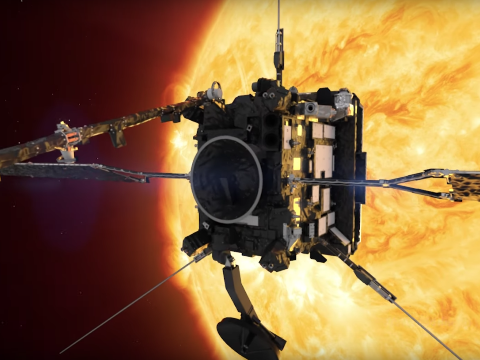 The Solar Orbiter will travel within 42 million kilometres of the Sun, after using Venus's gravitational field, and will also dip into Mercury's orbit: Nasa/Youtube