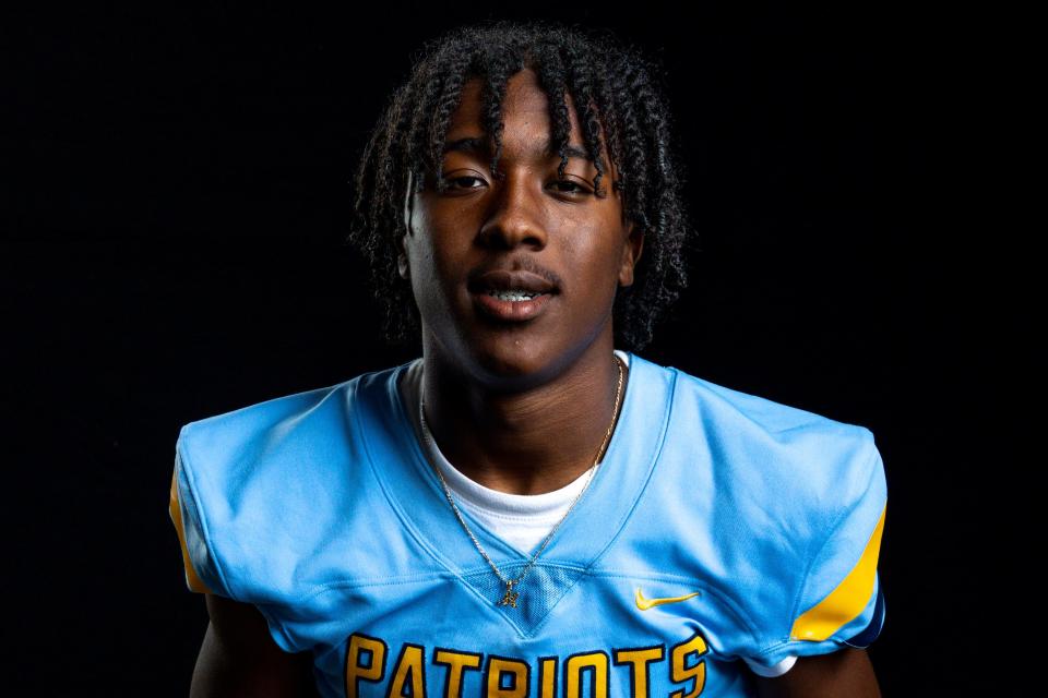 Mykel Ford, Putnam City West Football, is pictured during The Oklahoman’s High School Sports Media Day in Oklahoma City, on Wednesday, Aug. 23, 2023.