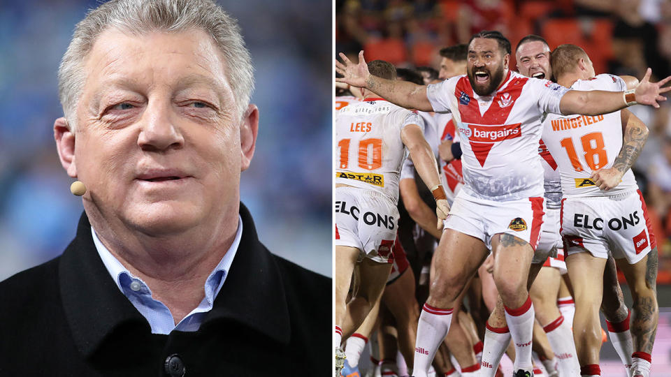 Phil Gould's swipe at St Helens came back to bite him after the English side beat the Penrith Panthers to win the World Club Challenge. Pic: Getty