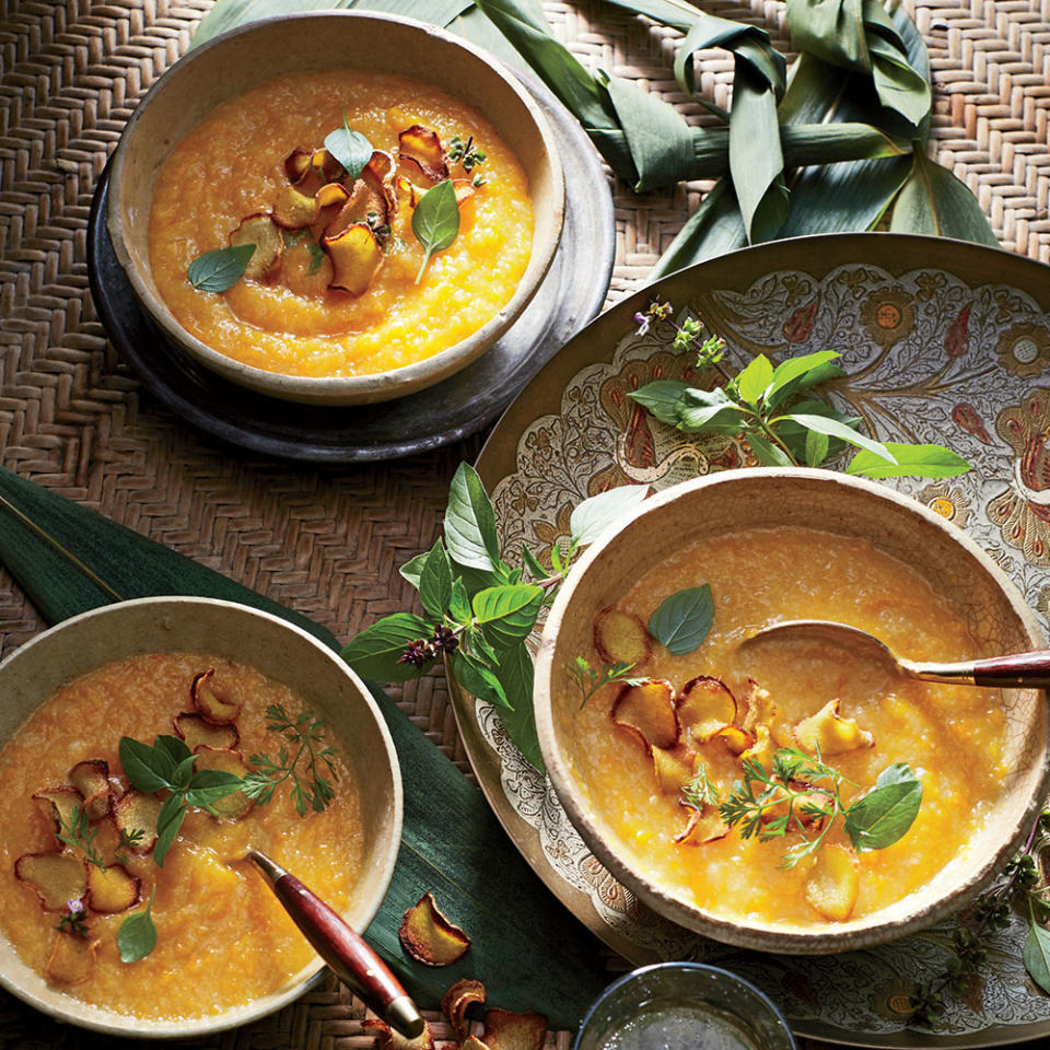 Butternut and Ginger Congee