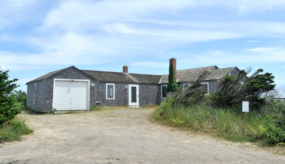 The Bartlett House in Eastham is owned by the National Park Service and has been deemed uninhabitable due to erosion. It once hosted government VIPs.