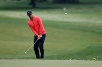 Golf - European Tour - BMW PGA Championship - Wentworth Club, Virginia Water, Britain - May 24, 2018 Denmark's Lucas Bjerregaard during the first round Action Images via Reuters/Paul Childs