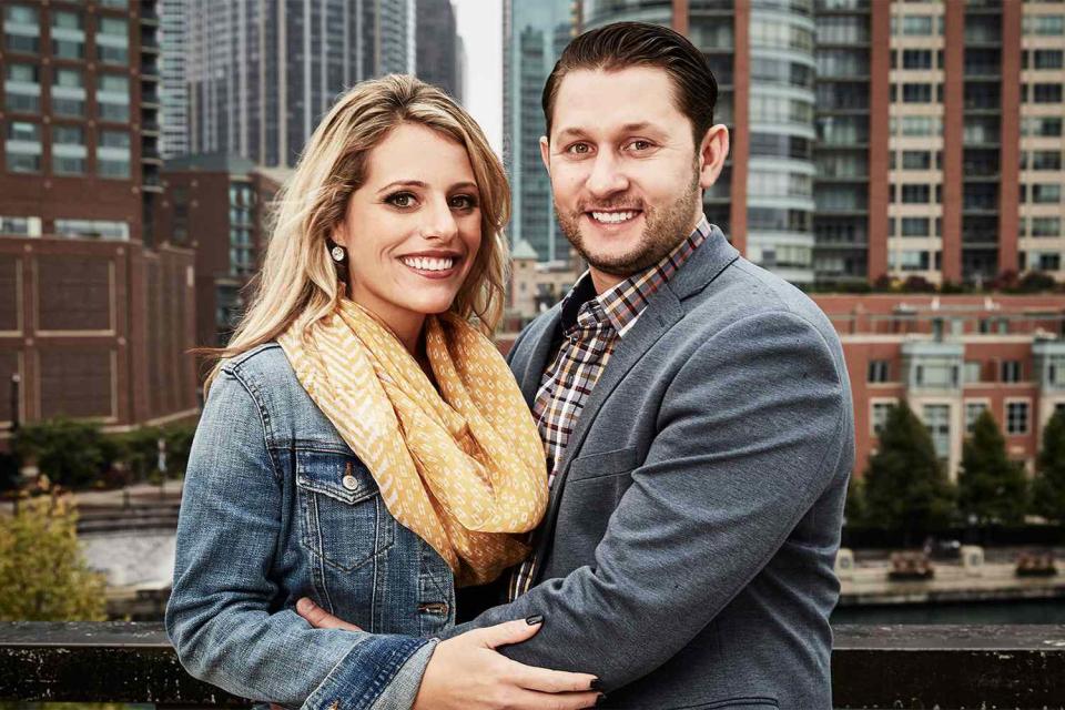 Ashley Petta and Anthony D'Amico from season 5 of Married at First Sight - Chicago