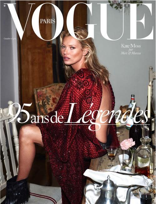 Kate Moss in Vogue Paris October 2015