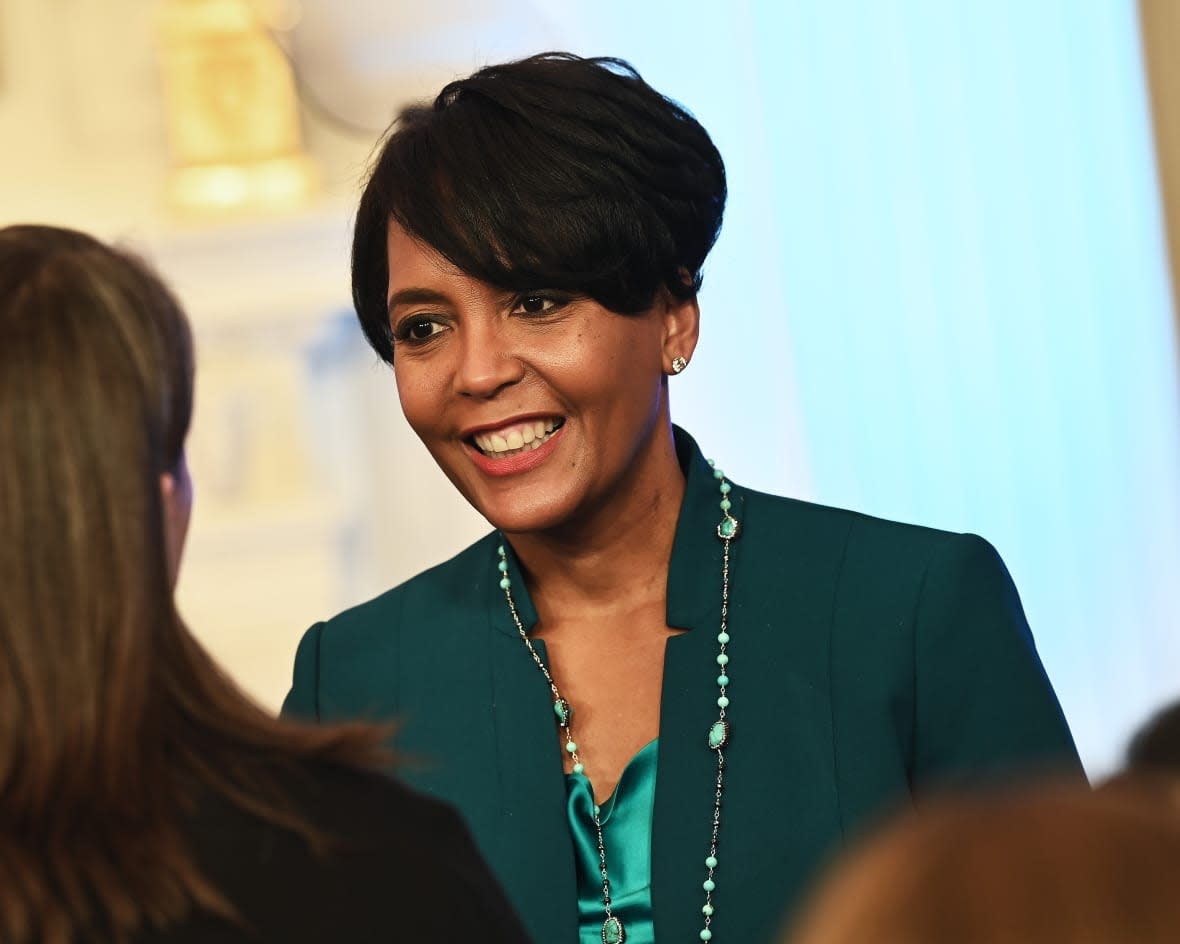 Keisha Lance Bottoms, former mayor of the city of Atlanta, attends the Cancer Moonshot event on Oct. 24, 2022, in Washington, D.C. (Photo by Shannon Finney/Getty Images)