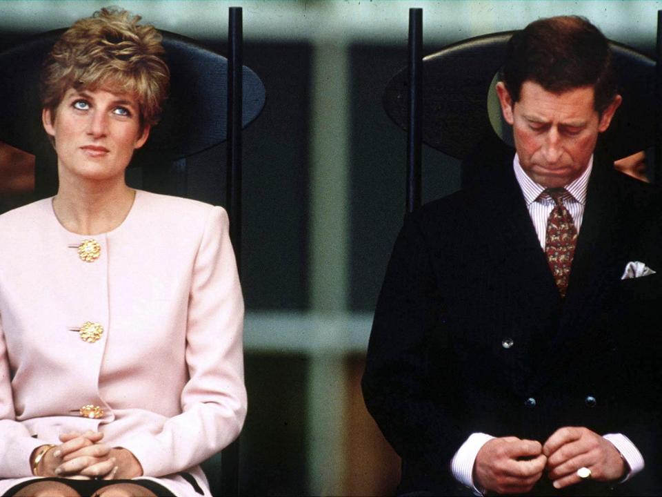 Princess Diana and Prince Charles in Toronto, Canada in 1991.